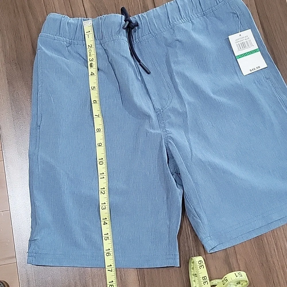 Lucky Brand Coronet Blue Shorts elasticized waistband Size 14/16